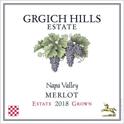 Grgich Hills Merlot 2018 750ml