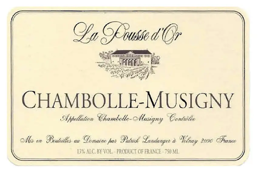 Domaine de la Pousse d'Or Chambolle Musigny 2020 750ml