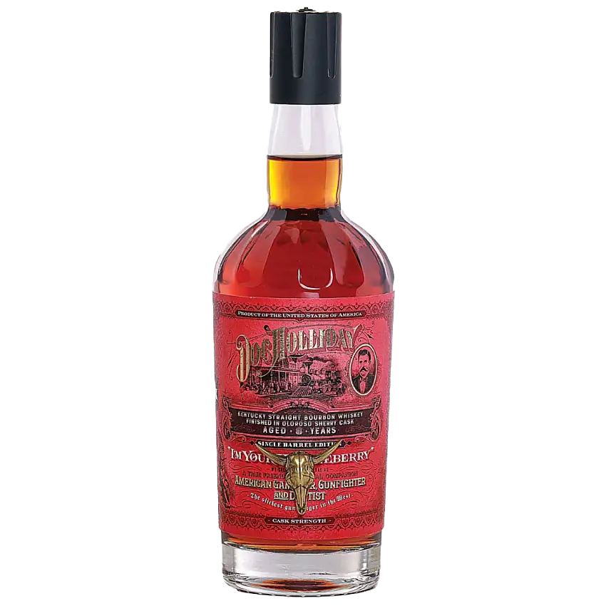 Doc Holliday 8 Year Single Barrel Bourbon Finished in Oloroso Sherry Cask "I'm Your Huckleberry"