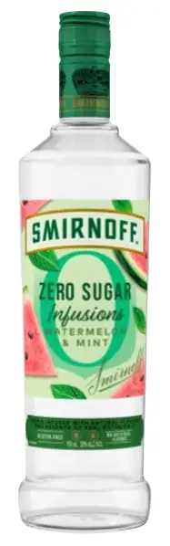 Smirnoff Zero Sugar Infusions Watermelon & Mint 750ml