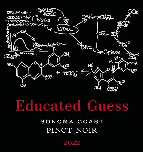 Educated Guess Pinot Noir 2022 750ml