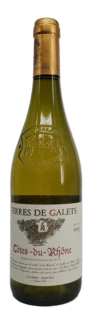 Gabriel Meffre Cotes du Rhone Terres de Galets Blanc 2023 750ml
