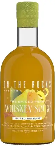 On The Rocks Premium Cocktails The Spiced Pear Whiskey Sour 375ml