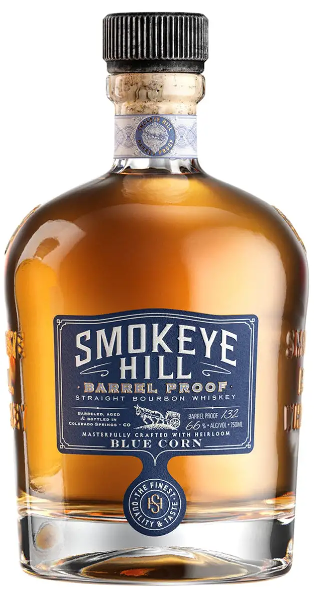 Smokeye Hill Whiskey Barrel Proof Straight Bourbon Whiskey 750ml