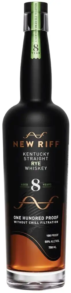 New Riff Distilling Kentucky Straight Rye Whiskey 8 year old 750ml