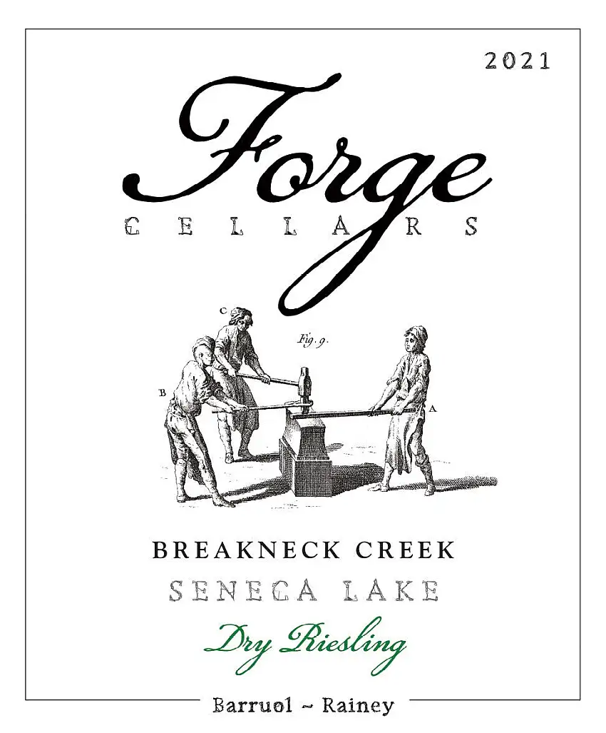 Forge Cellars Breakneck Creek Vineyard Dry Riesling 2021 750ml