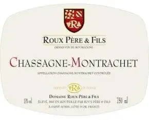 Famille Roux Chassagne Montrachet Blanc 2022 750ml