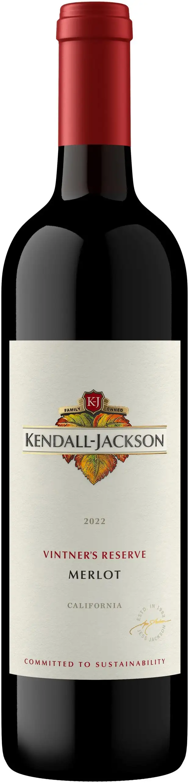 Kendall Jackson Vintner's Reserve Merlot 2022 750ml