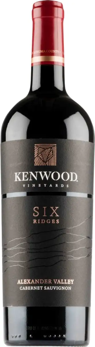 Kenwood Six Ridges Cabernet Sauvignon 2021 750ml