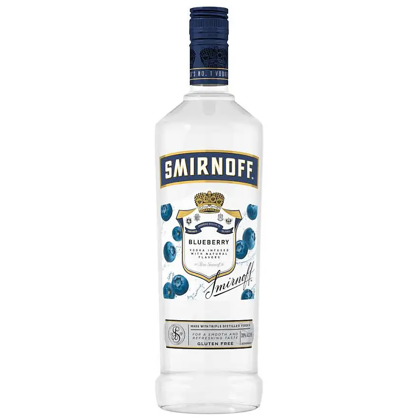 Smirnoff Blueberry Twist Vodka 750ml