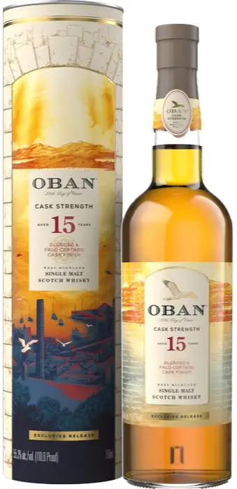 Oban Sherry Cask Finish Single Malt Scotch 15 year old 750ml