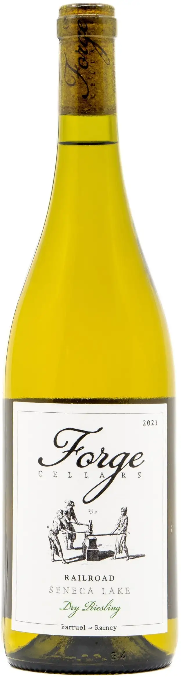 Forge Cellars Railroad Vineyard Dry Riesling 2021 750ml