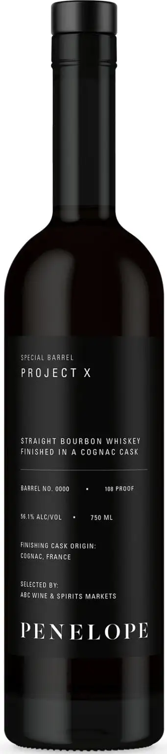 Penelope Bourbon Project X Straight Bourbon Finished In A PX Sherry Cask 750ml