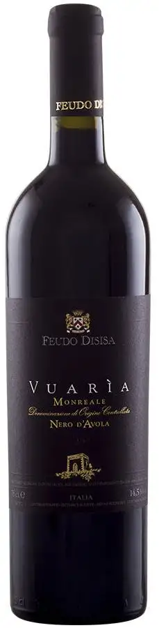 Feudo Disisa Vuaria Nero D'Avola 2017 750ml