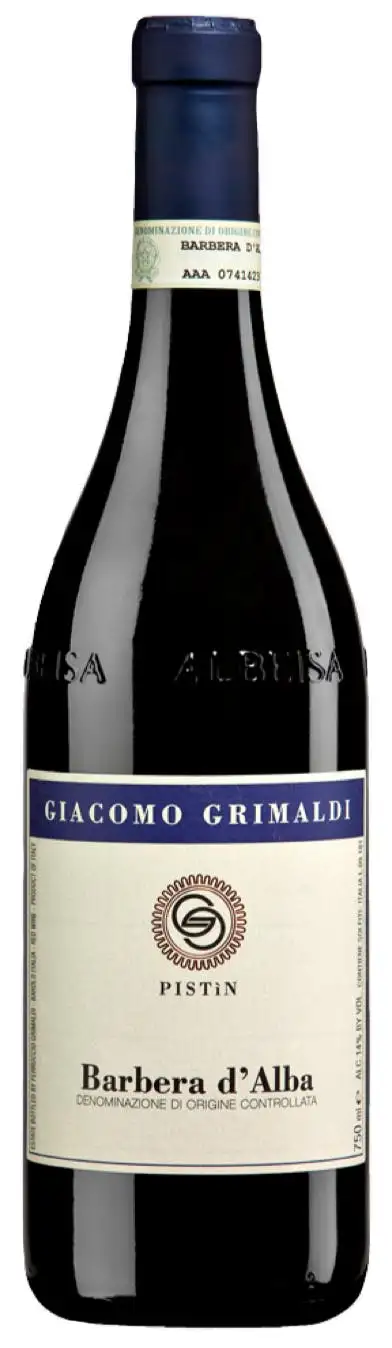 Giacomo Grimaldi Barbera d'Alba Pistin 2023 750ml