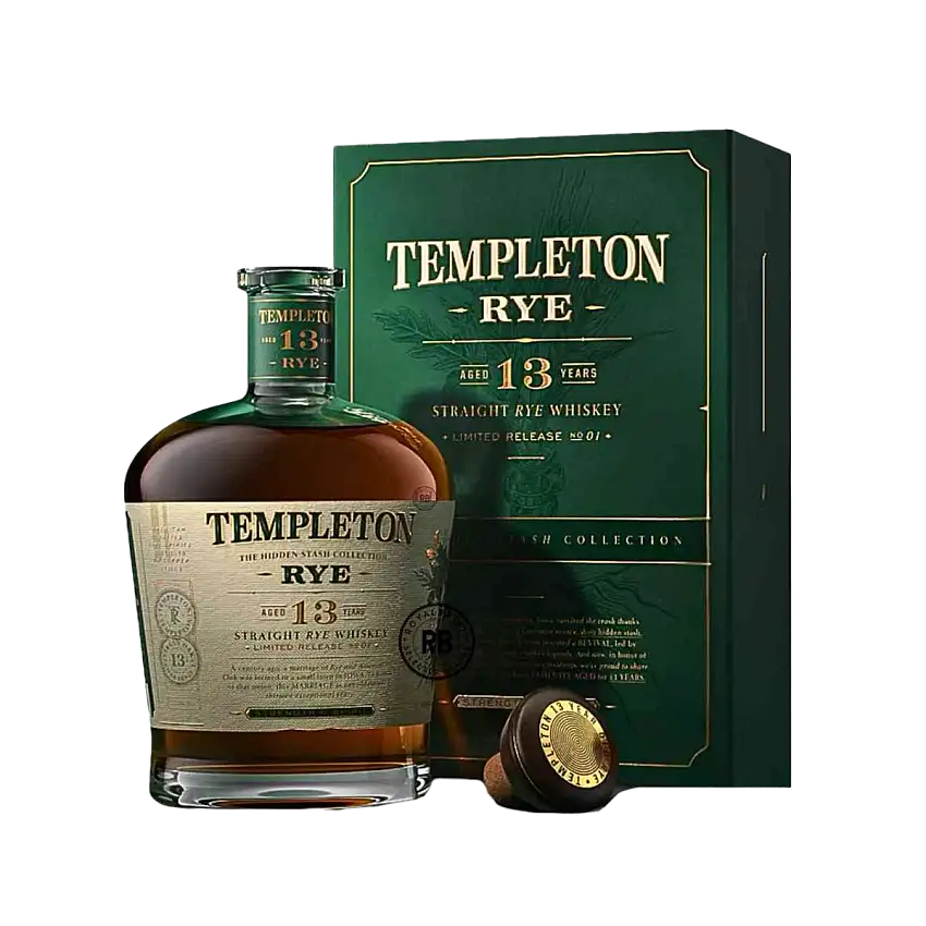 Templeton Rye 13 Year The Hidden Stash Collection Straight Rye Whiskey