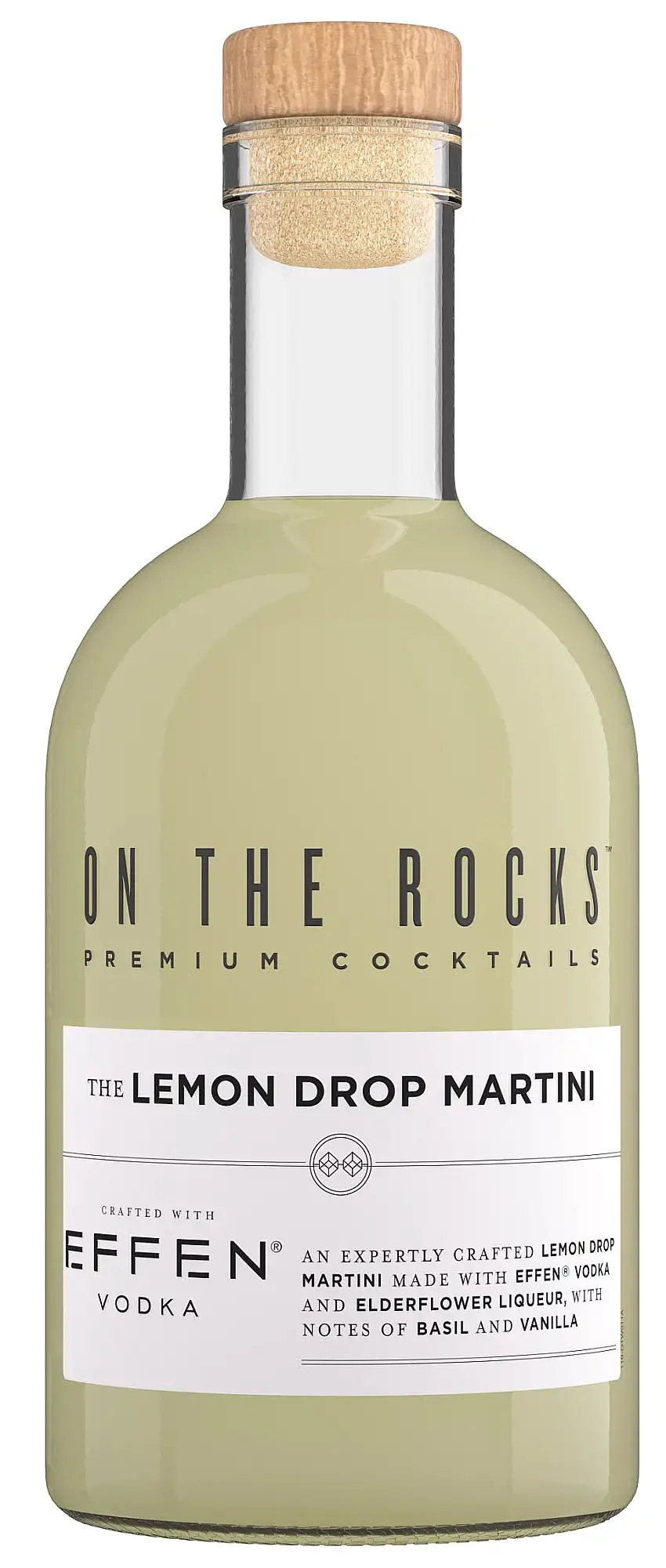 On The Rocks Premium Cocktails The Lemon Drop Martini 750ml