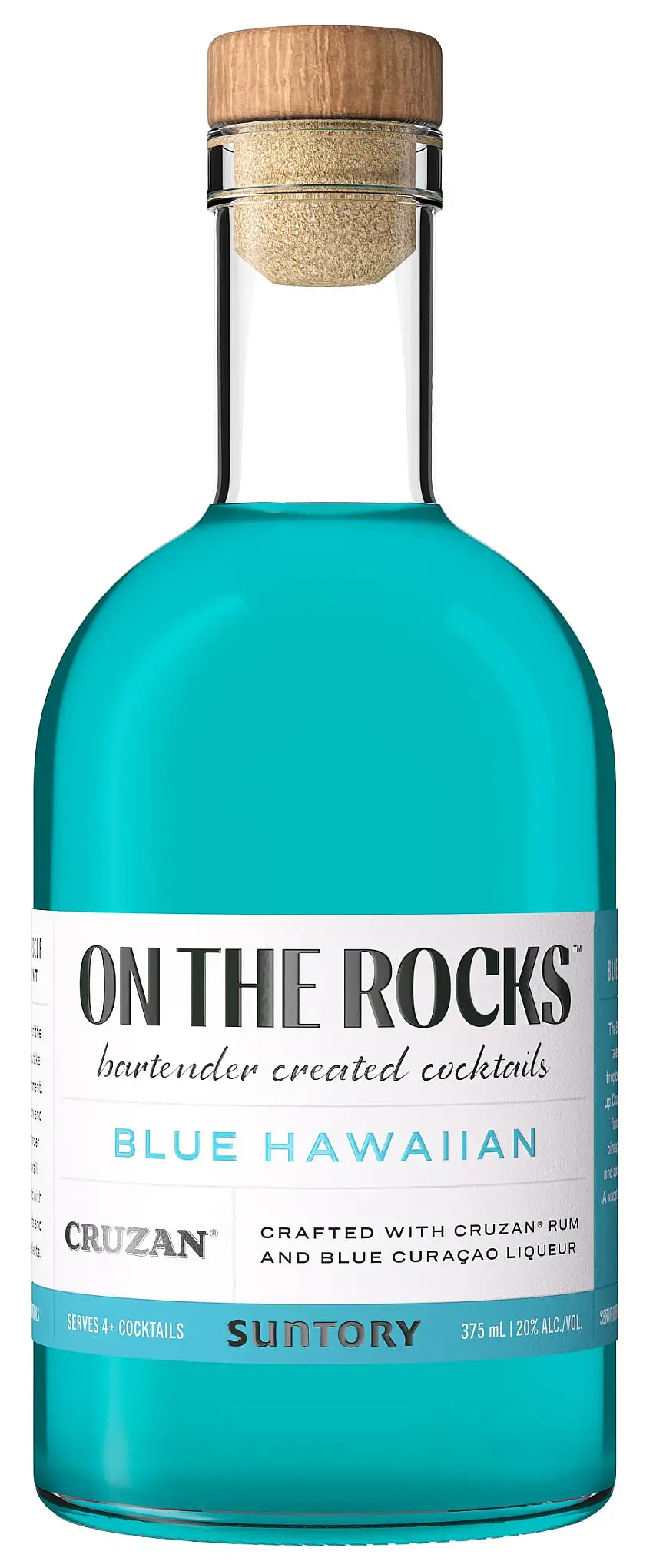 On The Rocks Premium Cocktails The Blue Hawaiian 375ml