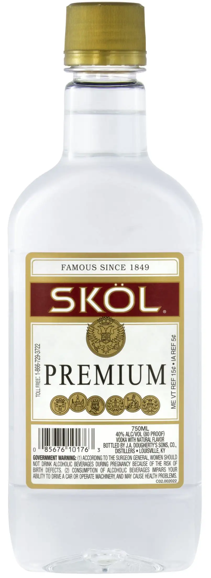 Skol Vodka 750ml