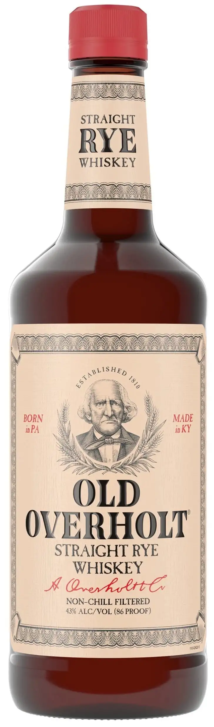 Old Overholt Straight Rye Whiskey 750ml