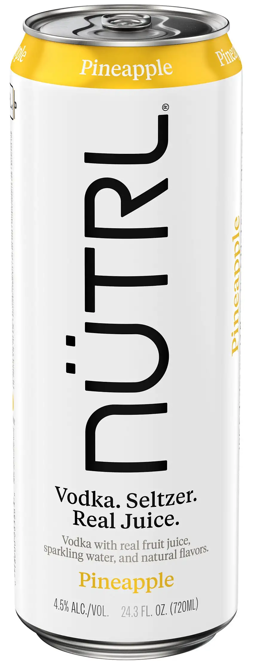 Nütrl Pineapple Vodka Soda 720ml Can