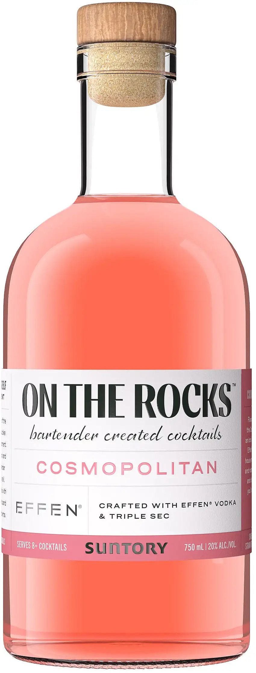 On The Rocks Premium Cocktails The Effen Cosmopolitan 750ml
