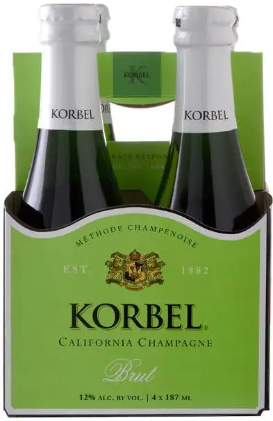 Korbel Brut 4 pack 187ml