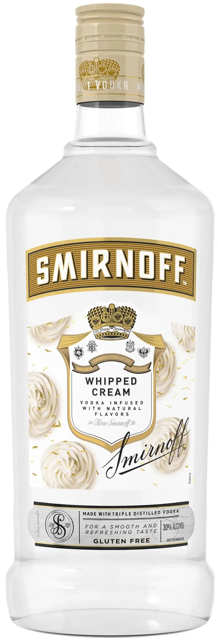 Smirnoff Whipped Cream Flavored Vodka 1.75L