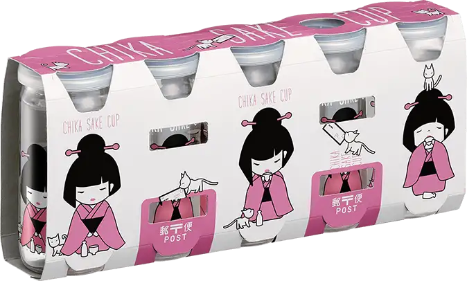 Hakutsuru Chika Sake Cup 5 pack 200ml