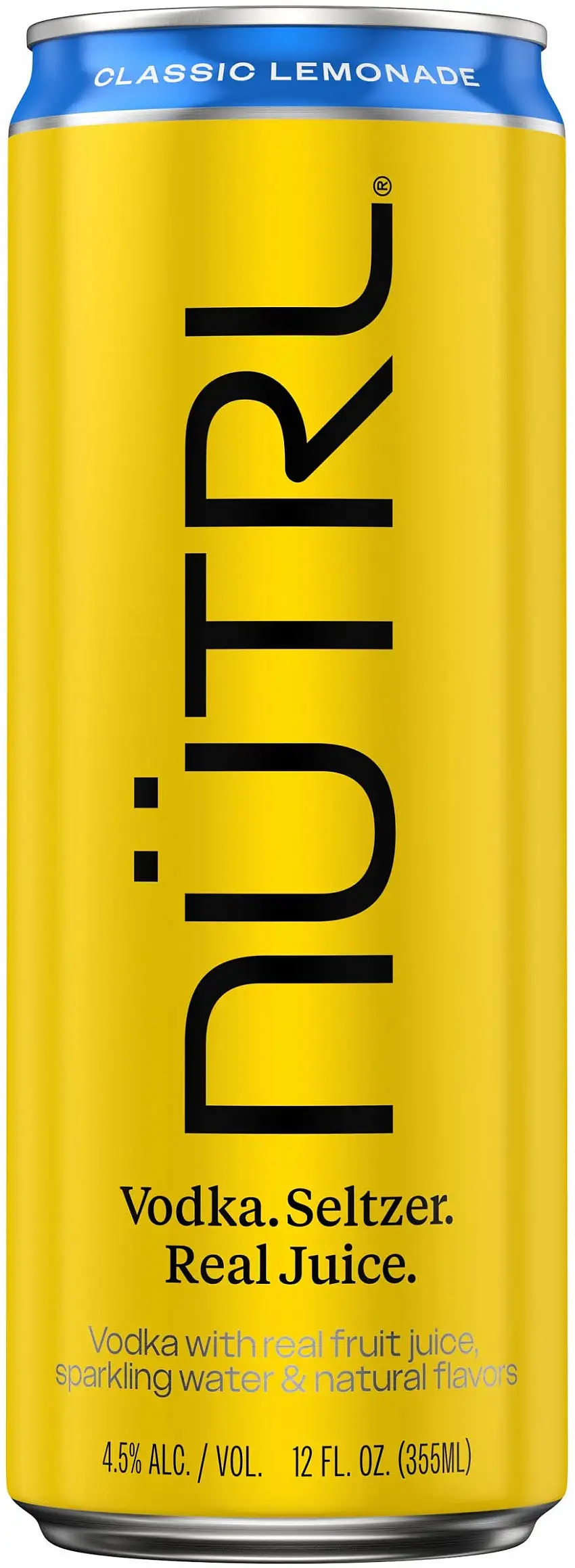 Nütrl Lemonade Vodka Seltzer 4 pack 12 oz.