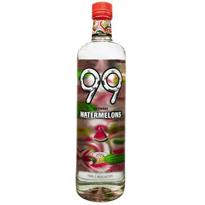 99 Brand Watermelon Schnapps 99 750ML - 750ml Bottle