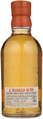 Aberlour Single Malt Scotch A'Bunadh Alba Original Cask Strength 118.6 750ML - 750ml Bottle