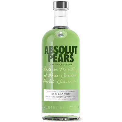 Absolut Pear Flavored Vodka Pears 76 1L - 1l Bottle