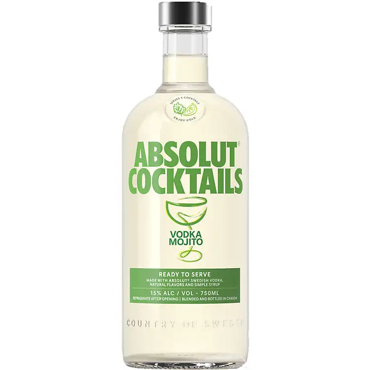 Absolut Vodka Mojito 30 750 ML