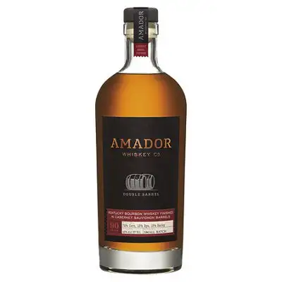 Amador Whiskey Co. Bourbon Double Barrel Cabernet Barrel Finished 90 750ML - 750ml Bottle