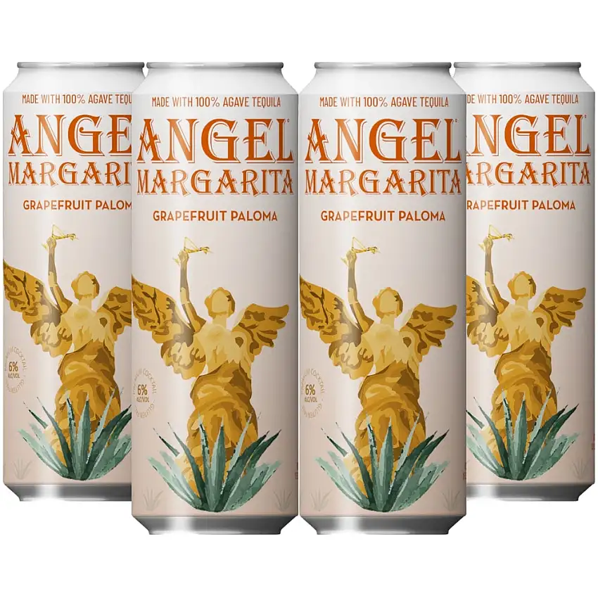 Angel Grapefruit Paloma Margarita 4pk by Hailee Steinfeld - 4 Pack 355ml Cans
