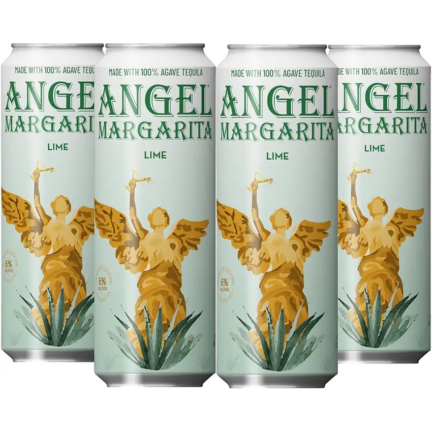 Angel Lime Margarita 4pk by Hailee Steinfeld - 4 Pack 355ml Cans