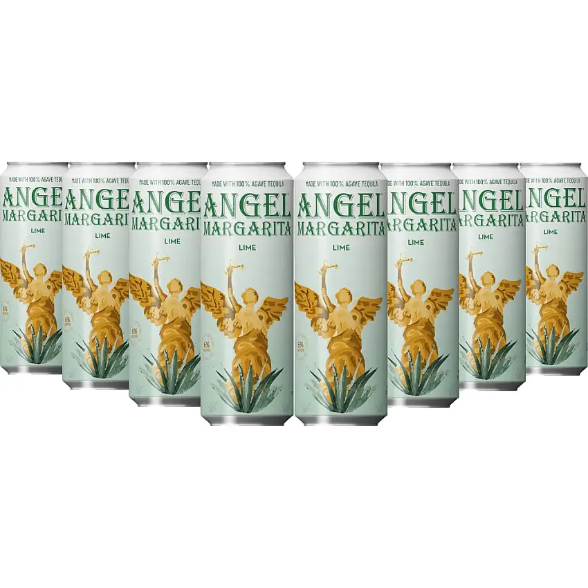 Angel Lime Margarita 8pk by Hailee Steinfeld - 8 Pack 355ml Cans