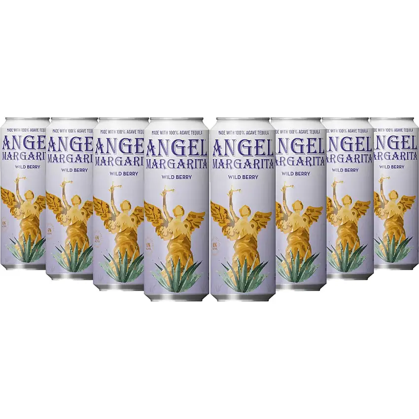 Angel Wild Berry Margarita 8pk by Hailee Steinfeld - 8 Pack 355ml Cans