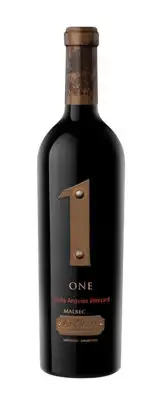 Antigal Malbec One Dona Angeles Vineyard Tupungato 2019 Wood Box 750ML - 750ml Bottle