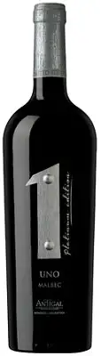 Antigal Malbec Uno Platinum Edition Valle De Uco 2019 Wood Box 750ML - 750ml Bottle