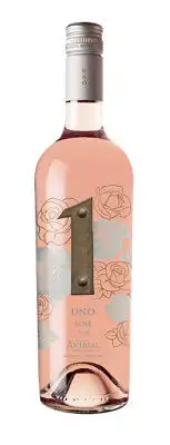 Antigal Rose Wine Uno Mendoza 2022 750ML - 750ml Bottle