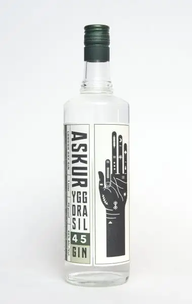 Askur Yggdrasil 45 London Dry Gin - 750ml Bottle