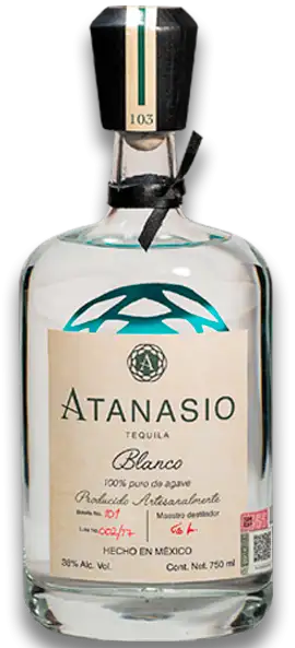 Atanasio Tequila Blanco - 750ml Bottle