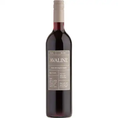 Avaline Red Wine France Made With Organic Grapes 750ML - 750ml Bottle