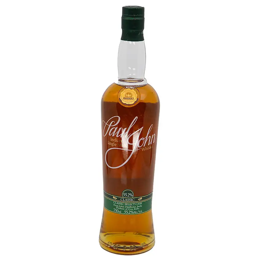 Paul John Classic Single Malt Indian Whisky 750mL