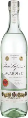 Bacardi Light Rum Superior De Bacardi Y Cia Heritage Limited Edition 89 750ML - 750ml Bottle