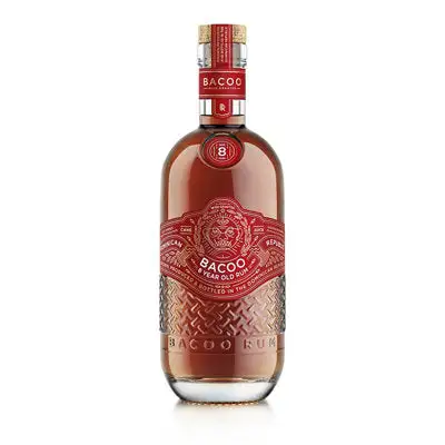 Bacoo Aged Rum 8 Yr 80 750ML - 750ml Bottle