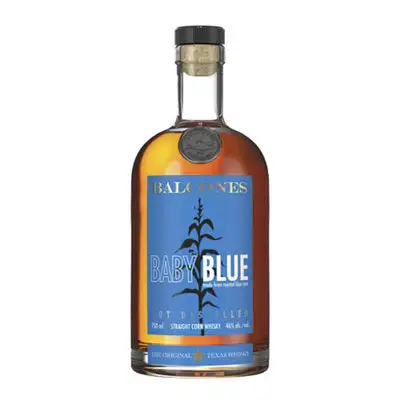 Balcones Corn Whisky Baby Blue Pot Distilled 92 750ML - 750ml Bottle