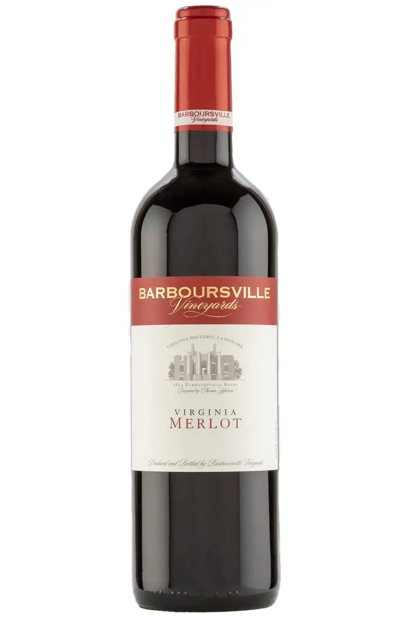 Barboursville Merlot Virginia 2023 750 ML